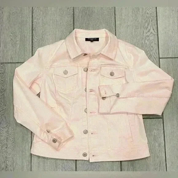 Talbots Jean Jacket size SP - Picture 3 of 4